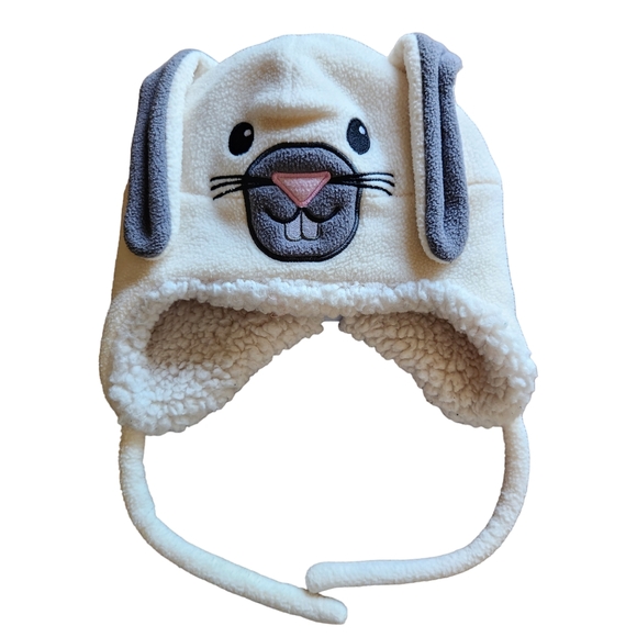 Kombi The Sherpa Animal Infant Hat Floppy the Bunny - Picture 2 of 8